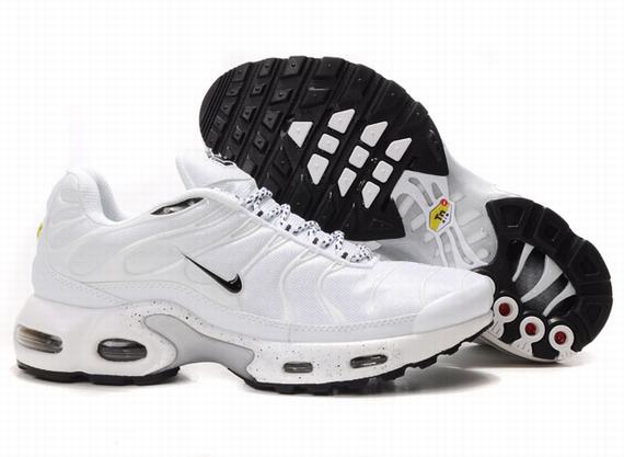 New Men'S Nike Air Max Tn White/Black
